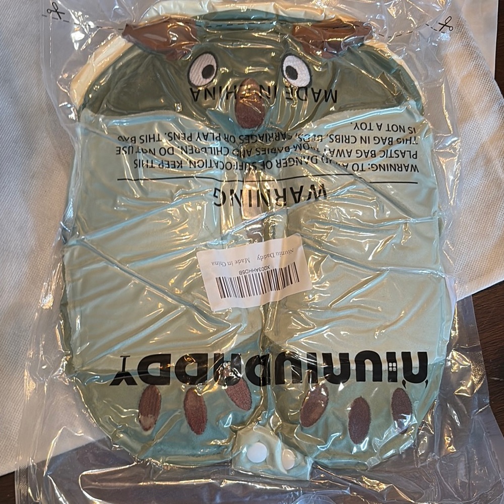 Niuniu Daddy Kids Monster Travel Neck Pillow new vacuum packed